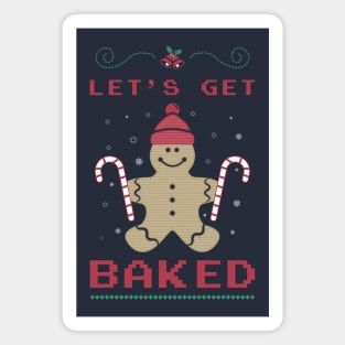 Let's Get Baked Magnet